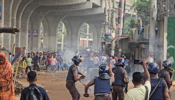 আশুলিয়ায় ১১ কারখানায় ছুটি ঘোষণা